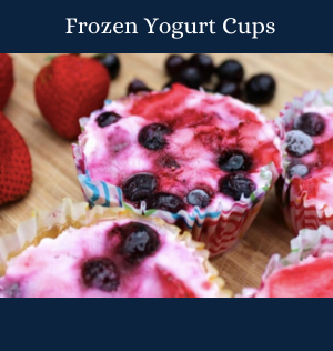 Frozen Yogurt Cups