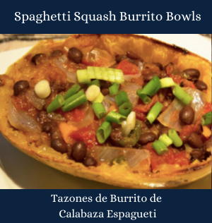 Spaghetti Squash Burrito Bowls
